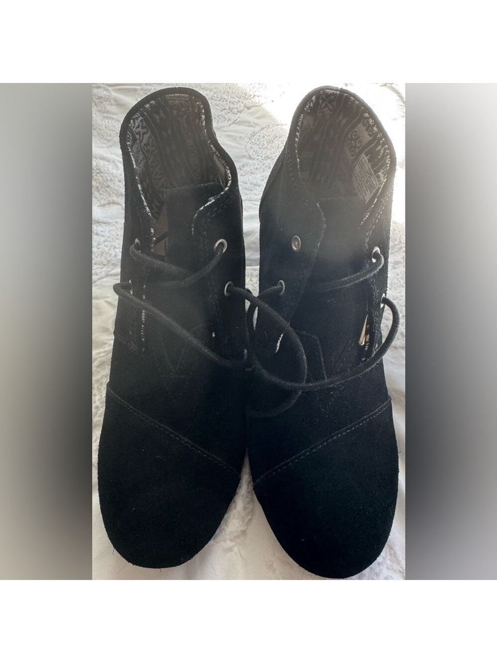 Toms Black Ankle Boots View 2